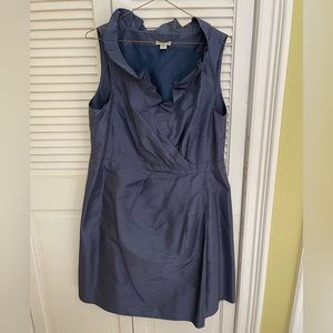 JCrew bridesmaid dress slate blue size 16
